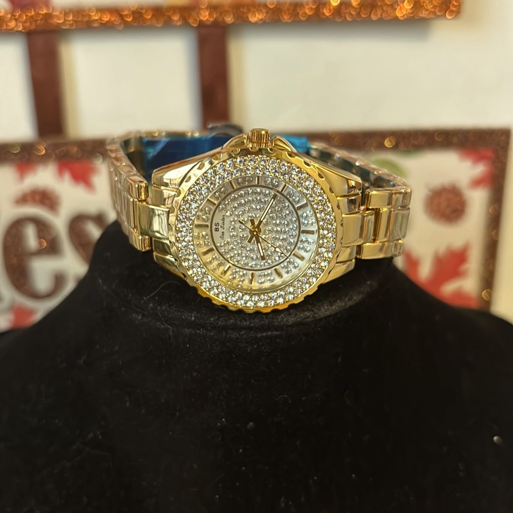 Reloj 14 k gold plated BS